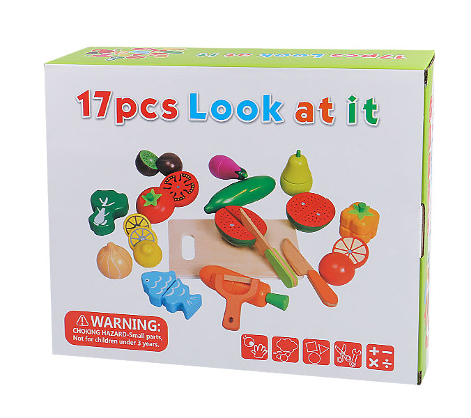 KLOCKI MAGNETYCZNE DREWNIANE OWOCE WARZYWA KLOCKI DUŻY ZESTAW MONTESSORI 11