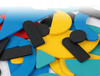 DREWNIANE PUZZLE UKŁADANKA GRA LOGICZNA MONTESSORI