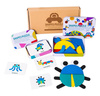 DREWNIANE PUZZLE UKŁADANKA GRA LOGICZNA MONTESSORI