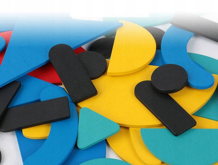 DREWNIANE PUZZLE UKŁADANKA GRA LOGICZNA MONTESSORI