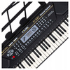 KEYBOARD ORGANKI DLA DZIECI NAGRYWANIE 61 KLAWISZY NAUKA GRY + MIKROFON