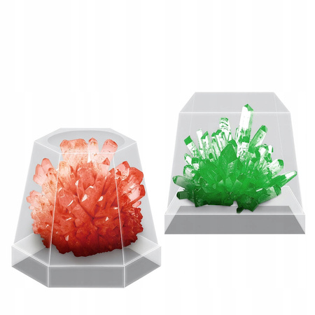 HODOWLA KRYSZTAŁÓW DLA DZIECI EKSPERYMENT MAŁY NAUKOWIEC KRYSZTAŁY ZESTAW