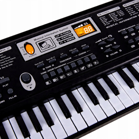 KEYBOARD DLA DZIECI MULTIMEDIALNE ORGANKI FUNKCJA NAGRYWANIA + MIKROFON