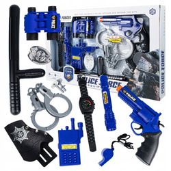Strój Policjant Zestaw dla małego policjanta (akc)