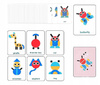 DREWNIANE PUZZLE UKŁADANKA GRA LOGICZNA MONTESSORI