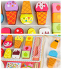ZESTAW DREWNIANY LODZIARNIA LODY MONTESSORI