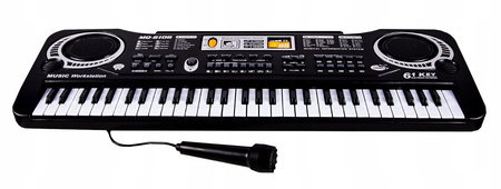 KEYBOARD DLA DZIECI MULTIMEDIALNE ORGANKI FUNKCJA NAGRYWANIA + MIKROFON
