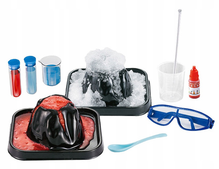 LABORATORIUM DLA DZIECI ZABAWKA EDUKACYJNA 270 EKSPERYMENTÓW WULKAN ŚNIEG