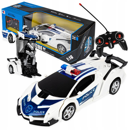 STEROWANY RADIOWÓZ POLICYJNY ROBOT POLICJA AUTO