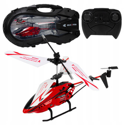 ZDALNIE STEROWANY HELIKOPTER WYTRZYMAŁY SAMOLOT ŚMIGŁOWIEC W WALIZCE PILOT