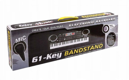 KEYBOARD DLA DZIECI MULTIMEDIALNE ORGANKI FUNKCJA NAGRYWANIA + MIKROFON