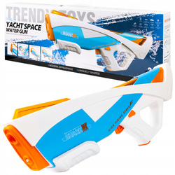 PISTOLET NA WODĘ SIKAWKA AKUMULATOROWA DIODY LED MIOTACZ KARABIN AUTOMAT