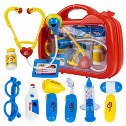 ZESTAW LEKARSKI DLA DZIECI LEKARZ DOKTOR W WALIZCE