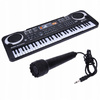 KEYBOARD DLA DZIECI MULTIMEDIALNE ORGANKI FUNKCJA NAGRYWANIA + MIKROFON