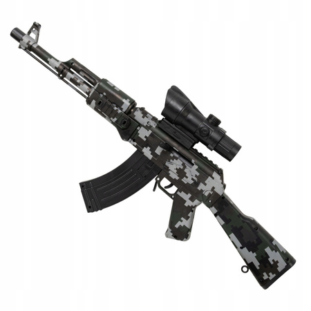 KARABIN NA KULKI ŻELOWE AUTOMAT ELEKTRYCZNY 2 TRYBY PISTOLET NA AKUMULATOR