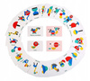 DREWNIANE PUZZLE UKŁADANKA GRA LOGICZNA MONTESSORI