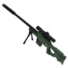 KARABIN SNAJPERSKI NA KULKI ŻELOWE DUŻA SNAJPERKA 79 CM ZESTAW + 500 KULEK