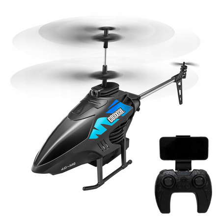 ZDALNIE STEROWANY HELIKOPTER Z KAMERĄ WIFI PODGLĄD NA ŻYWO ŚMIGŁOWIEC PILOT