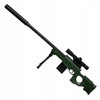 KARABIN SNAJPERSKI NA KULKI ŻELOWE DUŻA SNAJPERKA 79 CM ZESTAW + 500 KULEK