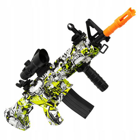 KARABIN NA KULKI ŻELOWE AUTOMAT ELEKTRYCZNY 2 TRYBY PISTOLET NA AKUMULATOR