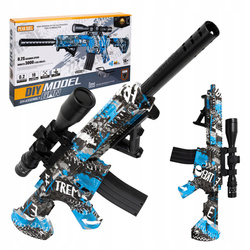 KARABIN PISTOLET NA KULKI ŻELOWE AUTOMATYCZNY OGROMNY 75 CM ZOOM + OKULARY