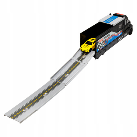 WYRZUTNIA AUTEK CIĘŻARÓWKA DLA DZIECI ZJEŻDŻALNIA FIGURKA ZNAKI DROGOWE