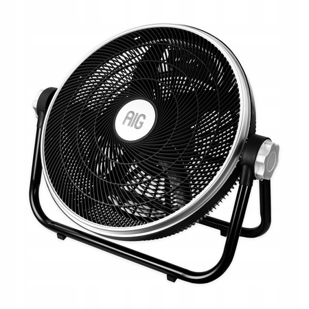 WENTYLATOR PODŁOGOWY MOCNY WIATRAK CYRKULATOR PRZEMYSŁOWY 50 CM 5 ŁOPATEK