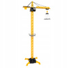 ZDALNIE STEROWANY DŹWIG DLA DZIECI ŻURAW PILOT RC 132CM RUCHOMY HAK LED