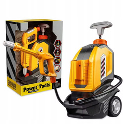 MOBILNA MYJNIA SAMOCHODOWA DLA DZIECI MYJKA CIŚNIENIOWA NA WODĘ + AKCESORIA