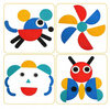DREWNIANE PUZZLE UKŁADANKA GRA LOGICZNA MONTESSORI