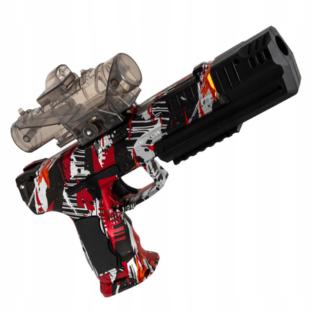 PISTOLET NA KULKI ŻELOWE DLA DZIECI AUTOMAT 2W1 NA AKUMULATOR + 500 KULEK