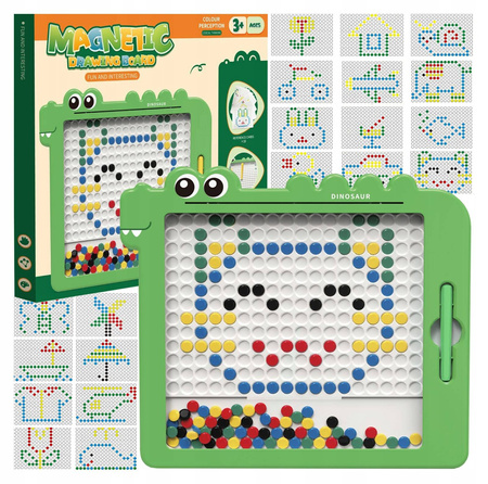 TABLICA MAGNETYCZNA DLA DZIECI MONTESSORI MAGPAD MAGNETYCZNE + PISAK