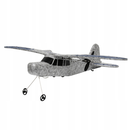 SAMOLOT NA PILOT ZDALNIE STEROWANA AWIONETKA SZYBOWIEC CESSNA LED + PILOT