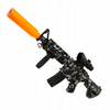 KARABIN ELEKTRYCZNY AUTOMAT PISTOLET NA AKUMULATOR ŚWIATŁO LED DUŻY 77 CM