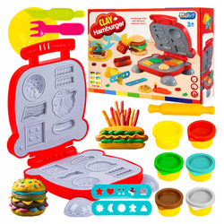 CIASTOLINA MASZYNKA DO CIASTOLINY OPIEKACZ HAMBURGER MASA PLASTYCZNA