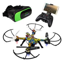 DRON Z KAMERĄ WiFi + OKULARY VR PODGLĄD NA ŻYWO