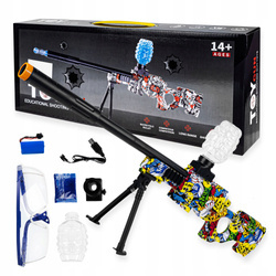 KARABIN PISTOLET SNAJPERSKI AUTOMATYCZNY NA KULKI ŻELOWE AUTOMAT SNAJPERKA