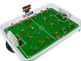 GRA PIŁKARZYKI SPRĘŻYNOWE XXL DLA DWOJGA PIŁKA