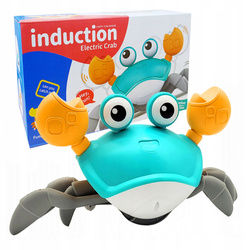 MEGA UCIEKAJĄCY PEŁZAJĄCY KRAB CHODZĄCY ZABAWKA INTERAKTYWNA DLA DZIECKA XL