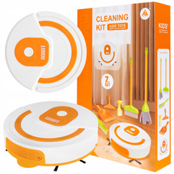 ZESTAW 7w1 DO SPRZĄTANIA ODKURZACZ MOP SZCZOTKA AKCESORIA DLA DZIECI