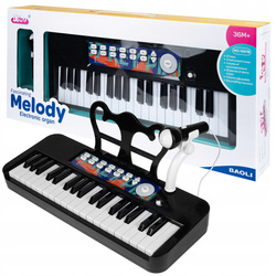 KEYBOARD MULTIMEDIALNY DLA DZIECI PIANINO NAUKA GRY ŚWIATŁO ORGANY MP3