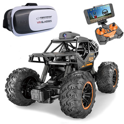 SAMOCHÓD RC ROCK CRAWLER AUTO Z KAMERĄ NA ŻYWO