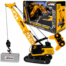 DŹWIG ZDALNIE STEROWANY RC ŻURAW 2.4GHZ GĄSIENICE ŚWIATŁO DŹWIĘK