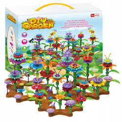 KWIATY KLOCKI BUDOWANIA OGRODU KWIATÓW OGRÓD 148el