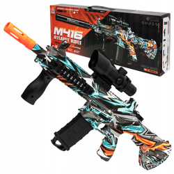 KARABIN SNAJPERSKI 2 TRYBY STRZELANIA AUTOMAT NA KULKI ŻELOWE + 1000 KULEK