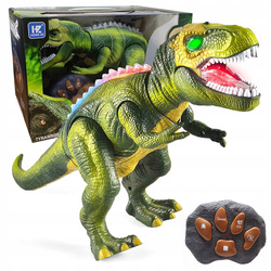 DINOZAUR DLA DZIECI ZDALNIE STEROWANY ROBOT ZABAWKA NA PILOTA CHODZI RYCZY