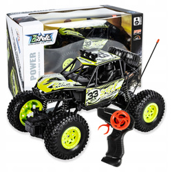 SAMOCHÓD ZDALNIE STEROWANY DUŻY TERENOWY RC ROCK CRAWLER AUTO NA PILOT +AKU