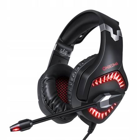 SŁUCHAWKI GAMINGOWE ONIKUMA K1B HEADSET GRACZA RGB