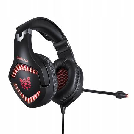 SŁUCHAWKI GAMINGOWE ONIKUMA K1B HEADSET GRACZA RGB