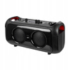 MOCNY GŁOŚNIK BLUETOOTH PRZENOŚNY BOOMBOX MIKROFON USB SD RADIO FM KARAOKE